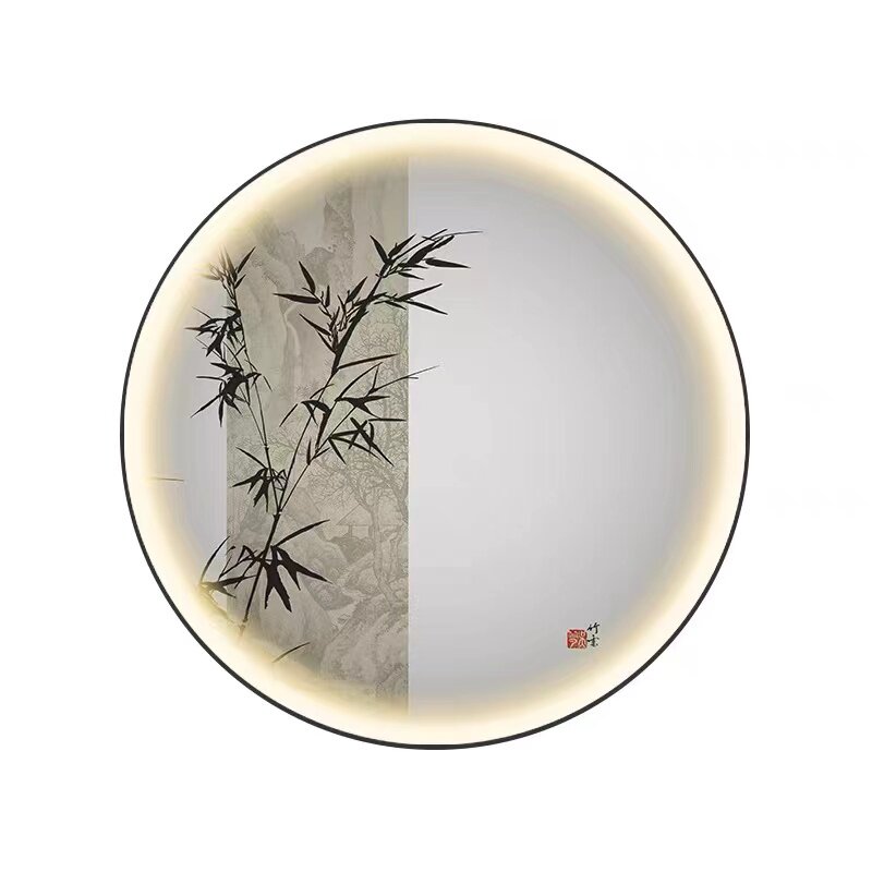 竹报平安书房玄关氛围灯画中古风