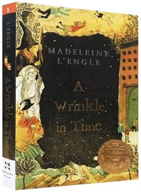 送音频正版时间的皱纹英文原版小说1963年纽伯瑞金奖A Wrinkle in Time国外获奖梅格时空大冒险安徒生文学奖Madeleine L'Engle