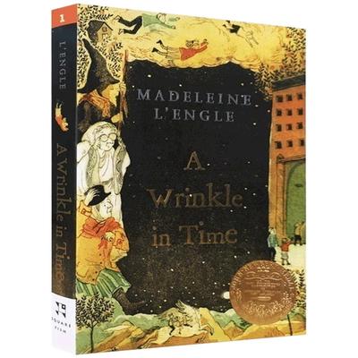送音频正版时间的皱纹英文原版小说1963年纽伯瑞金奖A Wrinkle in Time国外获奖梅格时空大冒险安徒生文学奖Madeleine L'Engle