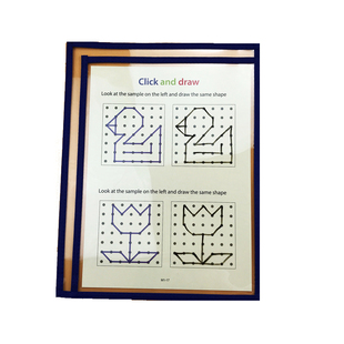 36张反复擦写点连线仿画专注力注意力训练手眼协调空间感精细动作