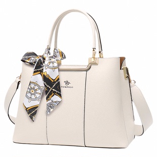 pierpolo女包轻奢包包女新款真皮手提包中年大容量送妈妈包包礼物