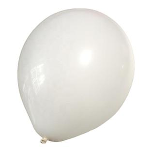 亚光纯白大小气球 5寸 10寸 12寸 18寸 36寸圆形白色艺术造型气球