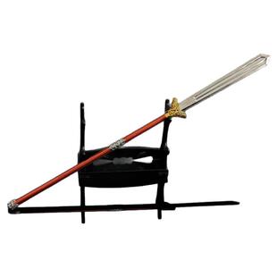 22cm古代兵器唐代李嗣业长柄大刀陌刀斩马刀金属武器模型工艺摆件