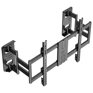 丰坤适用于三星超薄电视机伸缩挂架分体式不挡插座壁挂墙旋转支架