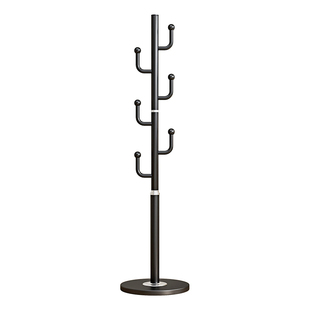 轻奢衣帽架落地家用卧室挂衣架客厅立式衣服收纳晾衣架单杆挂包架