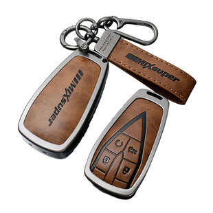 适用长安cs75plus汽车钥匙套cs55plus包cs35plus扣unik壳unit逸动