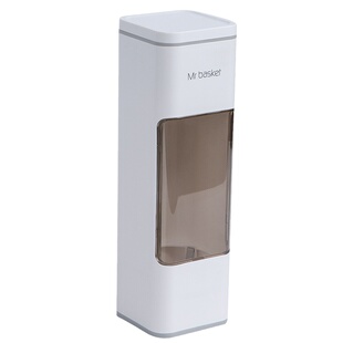 一次性杯子架自动饮水机取杯器免打孔纸杯架家用挂壁式防尘置物架