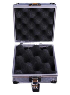 银色铝合金纹身机器加大号工具箱子手提式专用设备套装收纳小盒