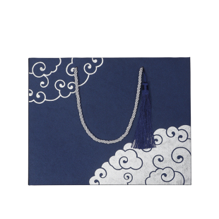 礼品袋手提纸袋子中国风高档复古简约创意送男生日伴手商务情人节