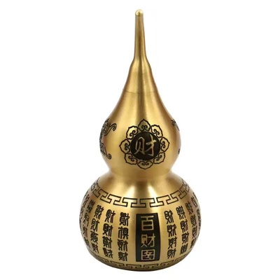 黄铜葫芦摆件百福葫芦家居装饰品