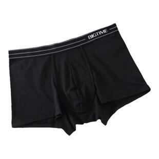 正品BIGTIME大男士内裤女士抗菌红色时代莫代尔纯棉中腰弹力短裤