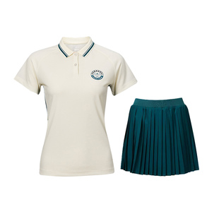 kawasaki川崎羽毛球服男女T恤短袖翻领学院风Polo衫情侣队服B2995