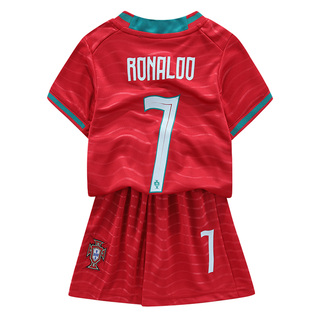 儿童2026葡萄牙国家队C罗7号球衣皇马主客场足球服Ronaldo jersey