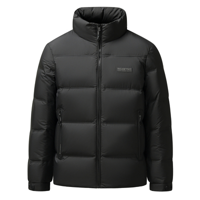 雪中飞男士短款立领轻薄羽绒服