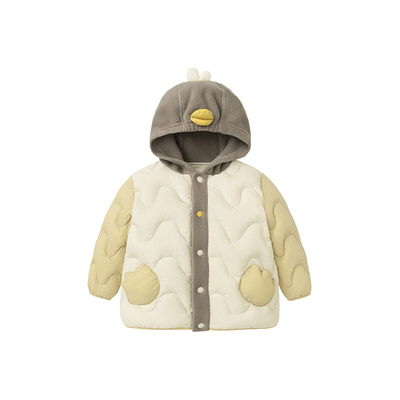 迷你巴拉巴拉男童轻薄羽绒服2025冬装新款儿童宝宝保暖三防外套女