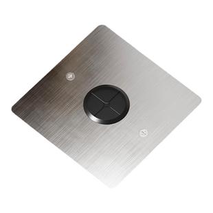 86型插座面板遮丑盖空白出线孔穿线不锈钢超薄插座孔洞遮挡装饰盖