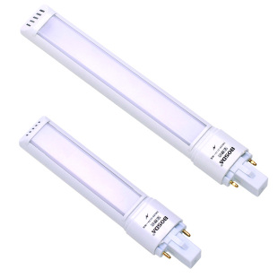 正品宝视达LED一体化节能灯管台灯护眼两针双针插式浴霸灯泡3W-5W