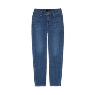 GUESS女士休闲水洗通勤百搭直筒显瘦牛仔裤-RM3D9112K