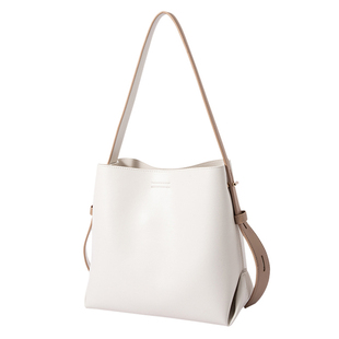 森马包包水桶包女2025新款立体简约单肩包潮牌背包时尚女包斜挎包