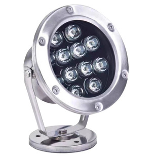 水底灯led自带变压器220v不绣钢家用别墅假山鱼池庭院园林水下灯