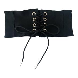 腰封女宽黑色收腰装饰配连衣裙束腰大衣百搭时尚ins风裙子腰带潮