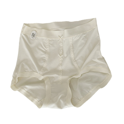 法式高颜值软糯系列！高腰内裤女桑蚕丝抗菌底档弹力大包臀不夹PP