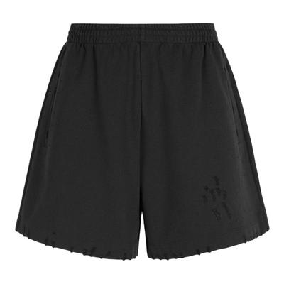 JNBY/江南布衣夏季女装短裤简约通勤棉质宽松阔腿裤百搭5O4E11620