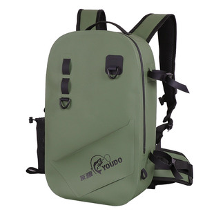 友渡路亚防水双肩背包钓鱼户外大容量轻便徒步登山背包专业气密包