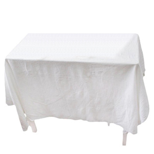 拍照背景布桌布ins网红白色棉麻肌理棉布美食化妆品拍摄装饰道具