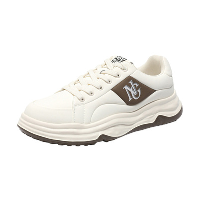 Navigare意大利高级感百搭小白鞋