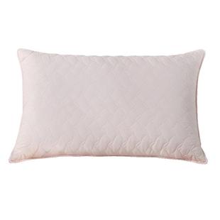 富安娜枕头纯棉抗菌护颈椎枕酒店软枕双人学生宿舍枕芯家用一对装