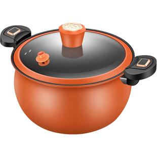 带把手祥锐南瓜微压锅家用多功能不粘锅压力锅低压锅炖熬低压汤锅