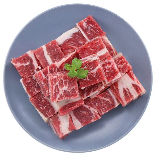 【专区349-50】原切牛腩块500g生鲜冷冻雪花牛肉块牛腩肉冷冻