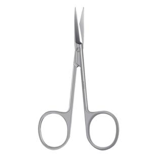 上海金钟医用不锈钢眼用剪刀弯头眼科剪精细手术拆线剪埋线小剪刀