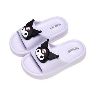 三丽鸥儿童凉拖鞋库洛米卡通女童宝宝夏季室内防滑软底eva凉拖鞋