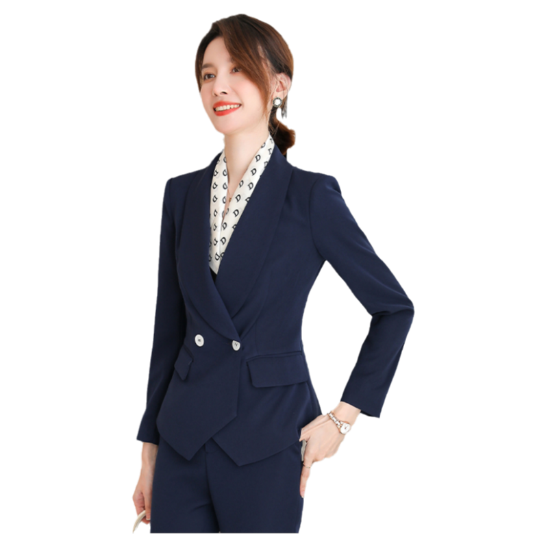 诗璐雅时尚西装外套女职业工作服