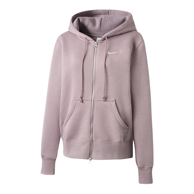 NIKE耐克女子针织夹克外套春季新款加绒连帽衫运动卫衣HJ0996-226