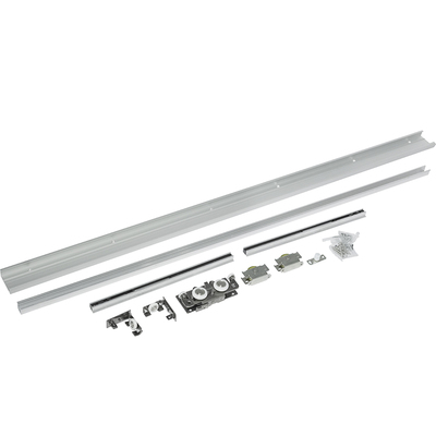 隐形无轨道一门到顶幽灵门木门推拉移门滑轨吊轮静音滑动五金配件