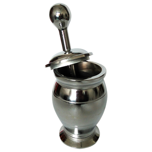 天润牌大号铸铁捣药罐药钵缸蒜碎器盅压蒜铜研磨限时打折包邮