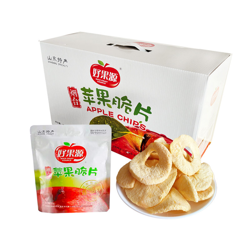 好果源苹果脆片配料只有苹果
