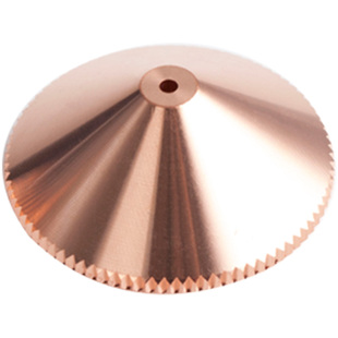 激光割嘴单双层铜喷嘴焊接万顺兴1.5喷头大族宏山嘉强切割机配件