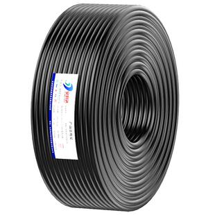 国标纯铜芯电线软线二三RVV电缆线2 3 4芯0.75 2.5平方护套电源线