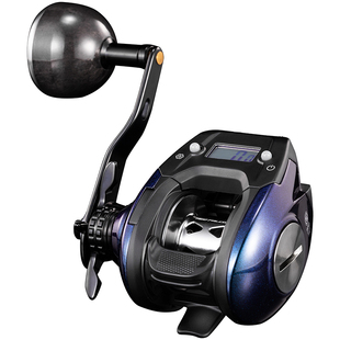 伊酷达新款赤隼二代500数显轮水滴轮鼓轮海钓轮船钓轮计数轮鱼轮