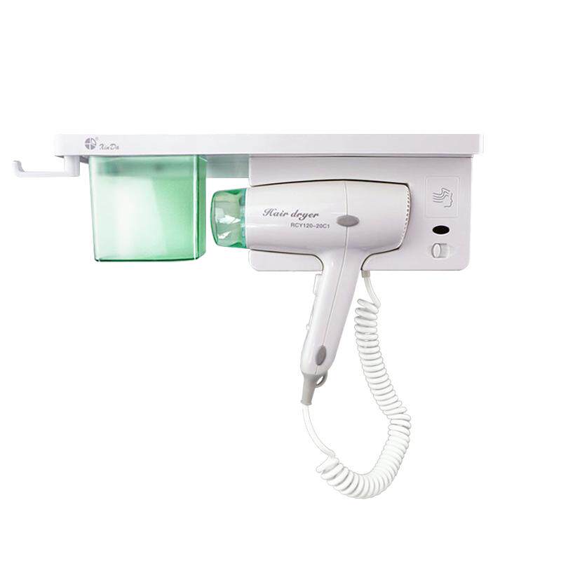 信达壁挂电吹风机多功能一体置物架浴室干发器20C1可免打孔1200W