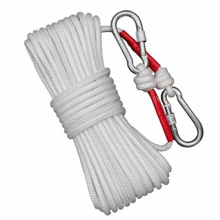 安全绳钢丝芯消防绳高楼家用应急逃生绳户外救援安全绳耐磨救生绳