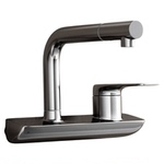 MILUSIX全铜卫生间浴缸龙头冷热入墙式洗漱台盆旋转拖把池水龙头