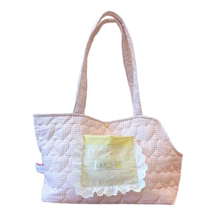 小众公主小型猫狗宠物包外出包单肩可手拎轻便可爱口袋马尔济斯