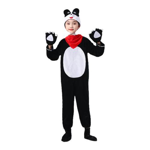 六一儿童卡通动物演出服熊猫舞蹈服幼儿男女童大熊猫话剧表演服