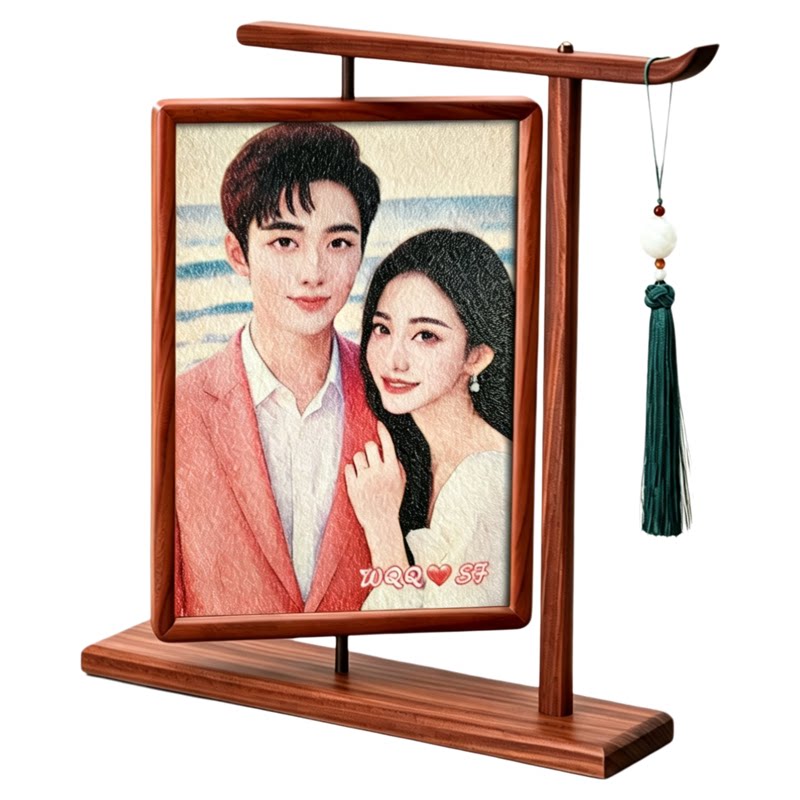 生日教师节礼物送女生女老师男友闺蜜结婚纪念有意义沙画照片定制