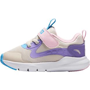 安踏学步鞋二阶段女宝宝秋季新款鞋子网面软底轻便幼儿园鞋运动鞋